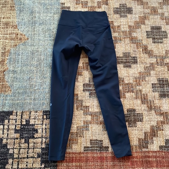 EUC limited edition! lululemon wunder under full on luon leggings 6 - Picture 4 of 5